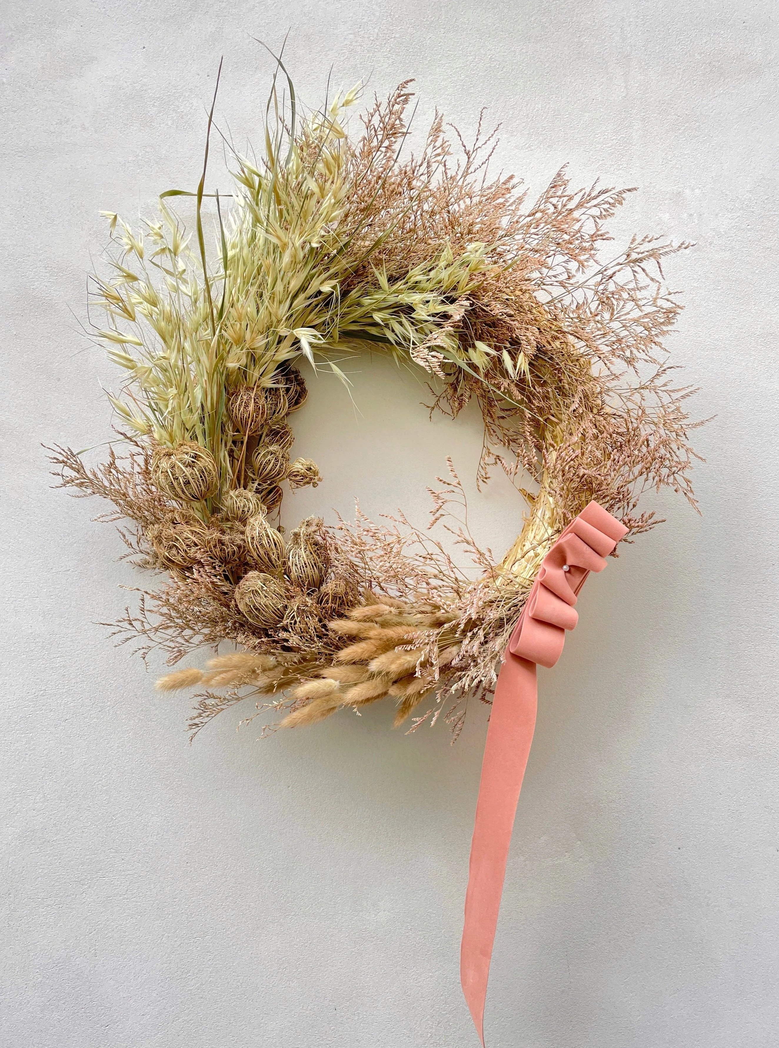 Atelier couronne de fêtes à la Recyclerie
