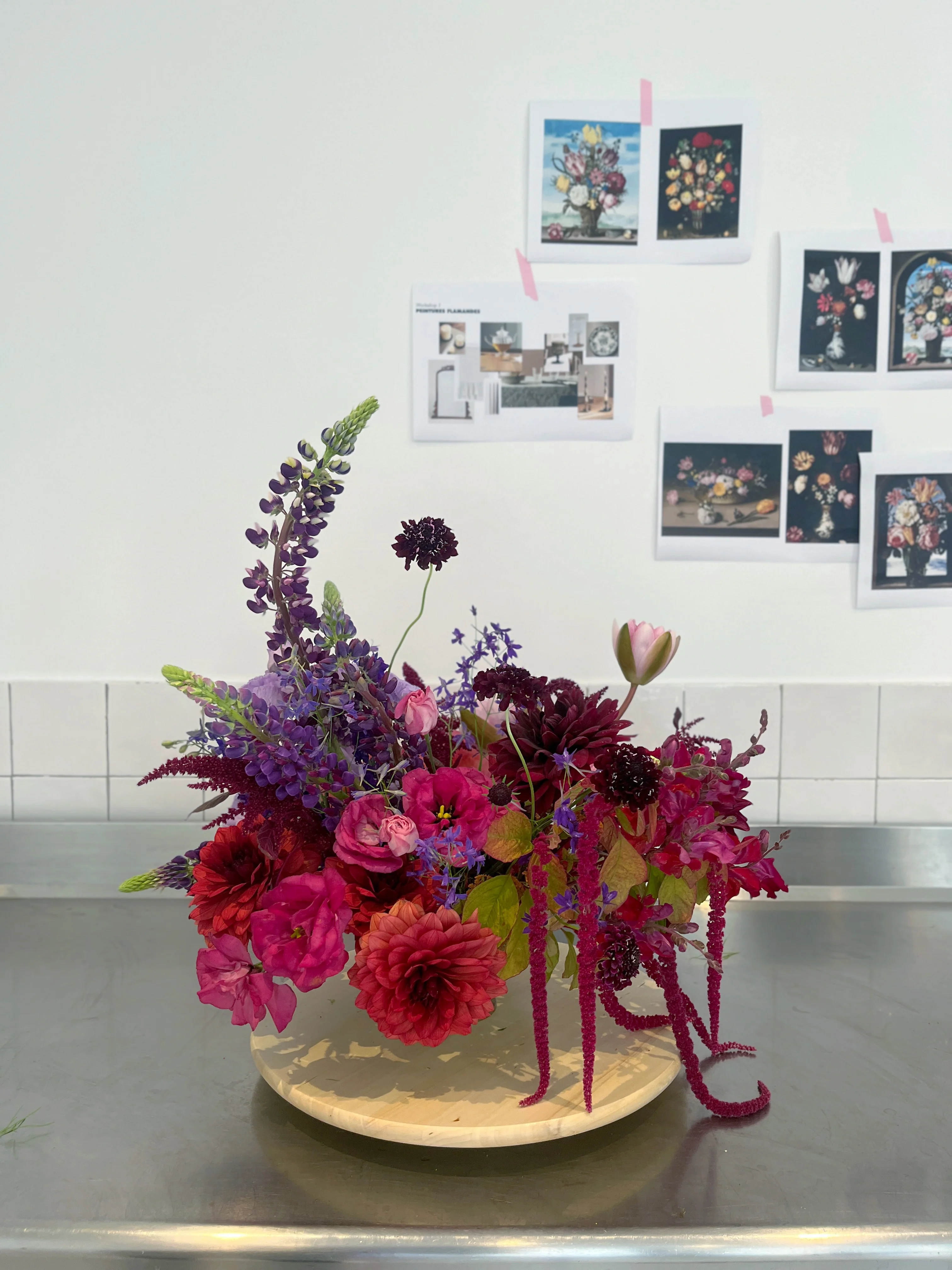 Atelier scénographie florale - Table flamande - Image 7