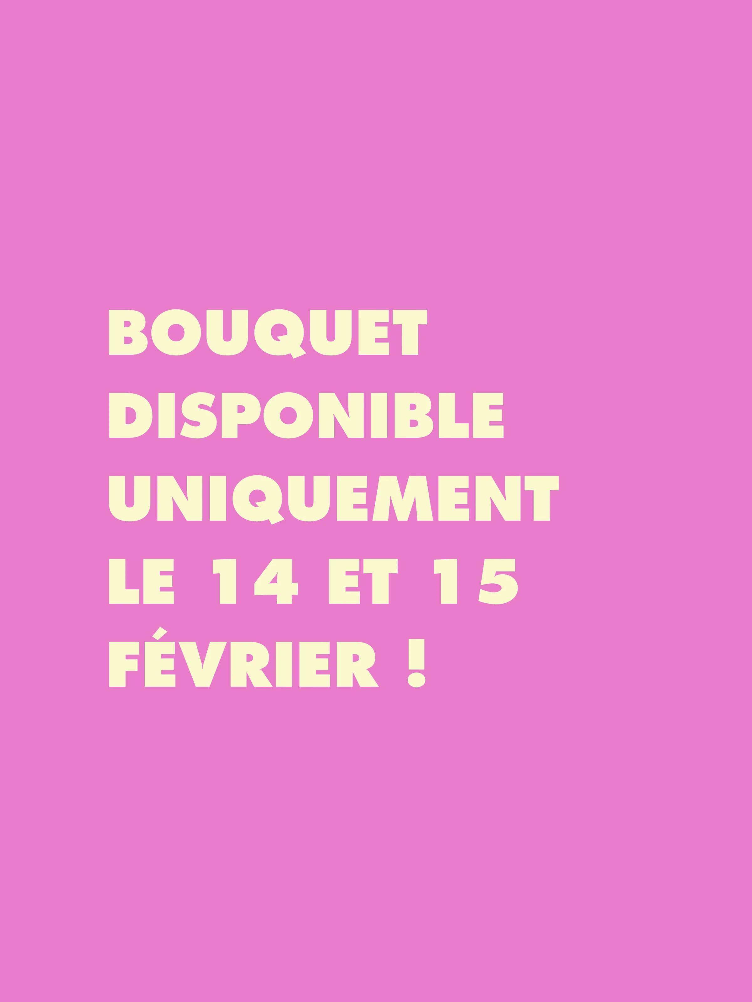 Geri - Bouquet spécial St Valentin 2025 - Image 3