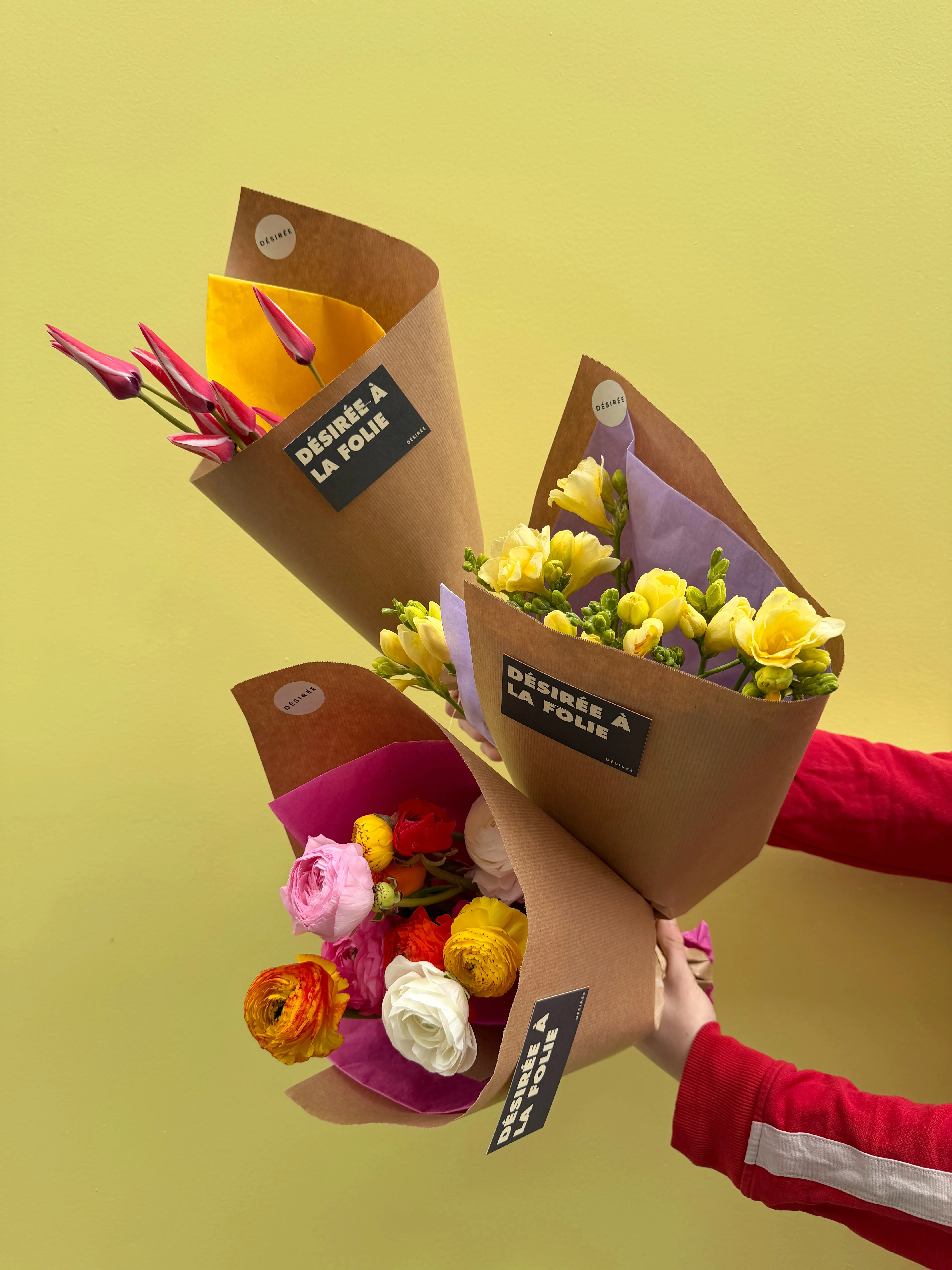 Collection de fleurs Perletto
